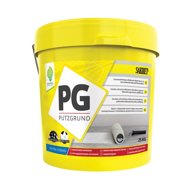 Grunts SAKRET PG 5 kg (zem dekoratīvā apmetuma - balta, tonējama)